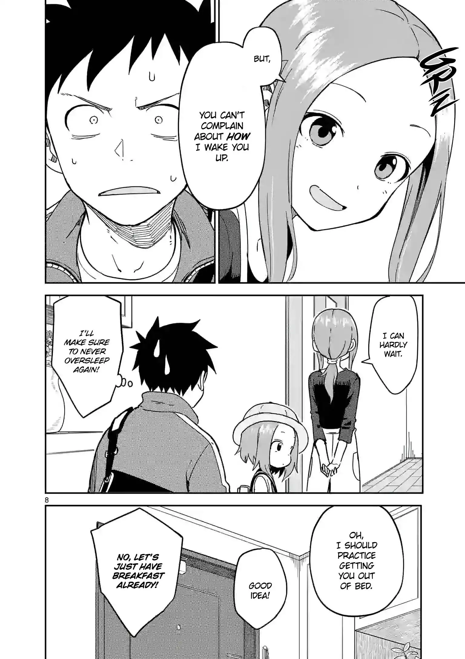 Karakai Jouzu no (Moto) Takagi-san Chapter 248 8